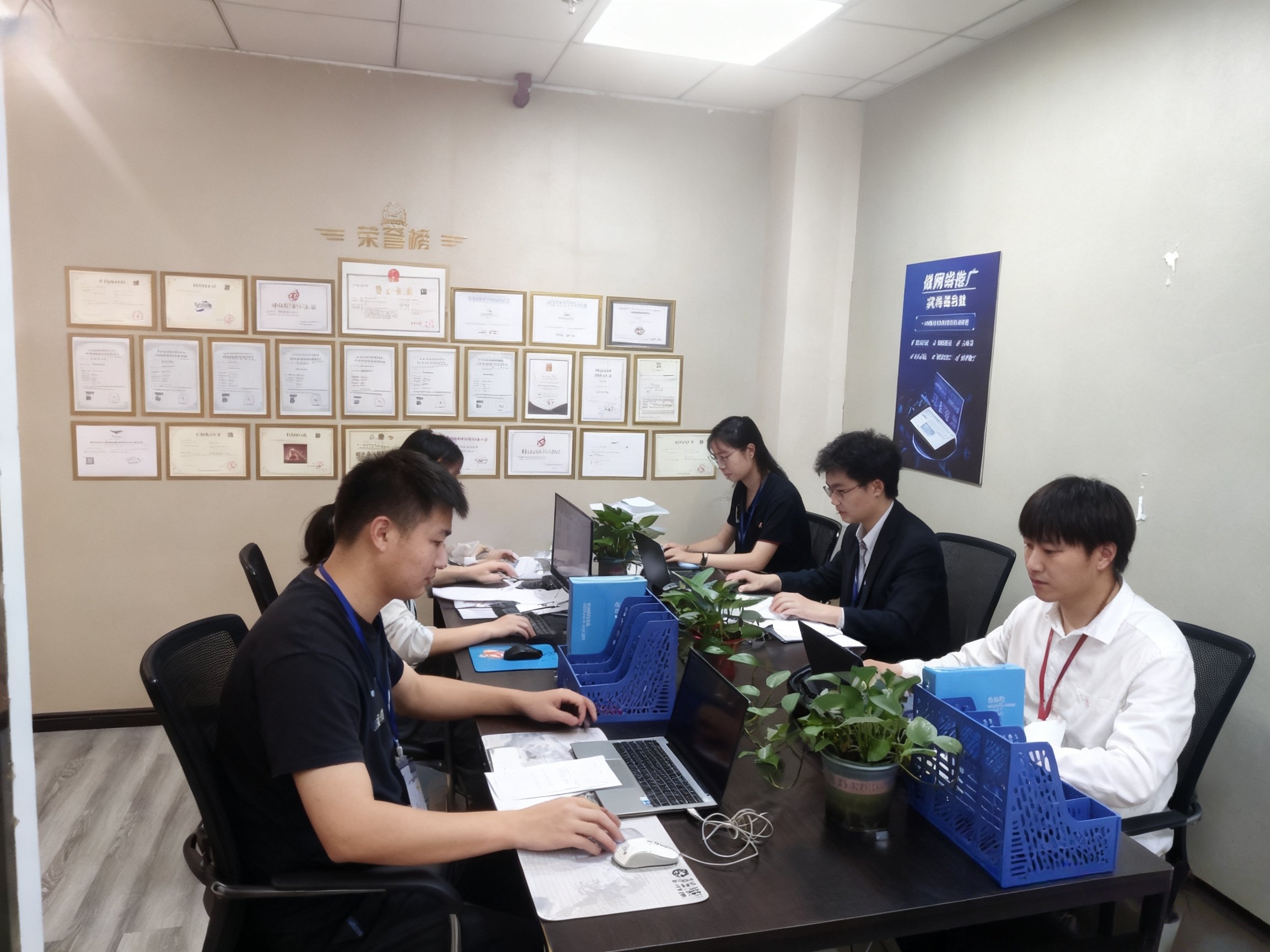 公司实拍：拍摄环境示意